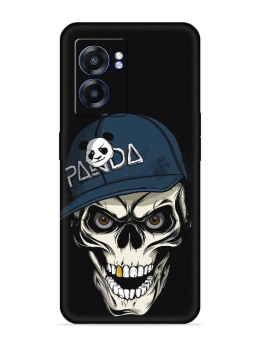 Panda Skull Embossed Soft Silicone Case for Realme Narzo 50 (5G)