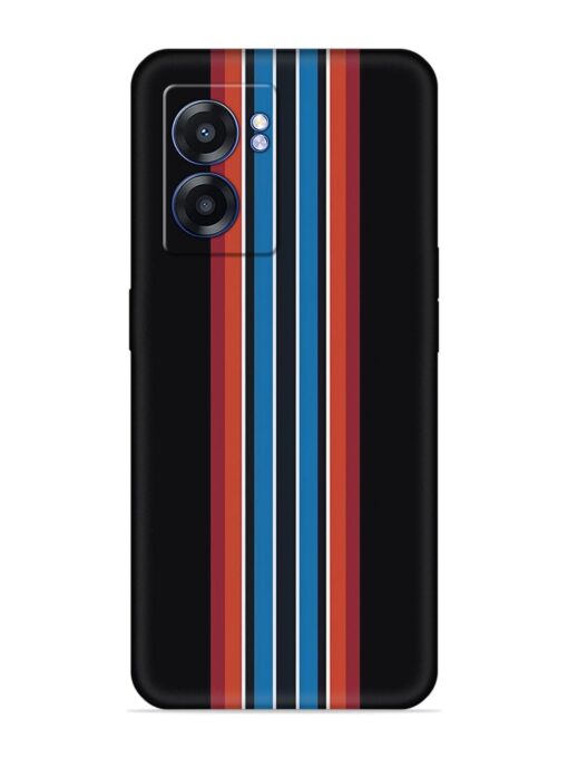 Vertical Strips Embossed Soft Silicone Case for Realme Narzo 50 (5G)