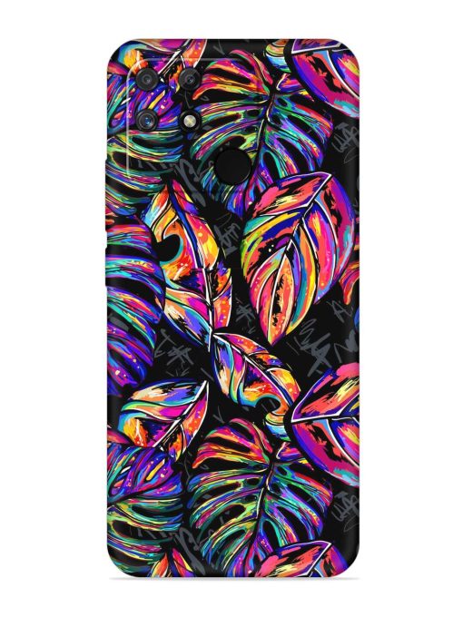 Tropical Seamless Vector Embossed Soft Silicone Case for Realme Narzo 50A Zapvi