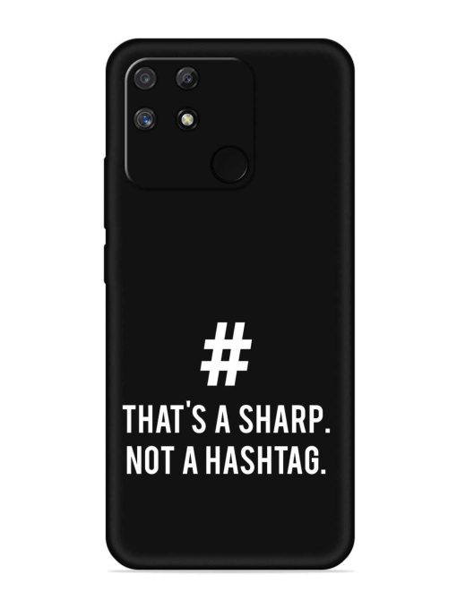 Thats Sharp Not Embossed Soft Silicone Case for Realme Narzo 50A