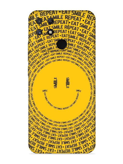 Smiley Embossed Soft Silicone Case for Realme Narzo 50A Zapvi