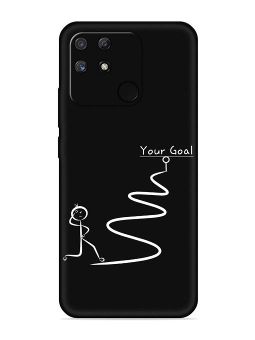 Your Goal Embossed Soft Silicone Case for Realme Narzo 50A