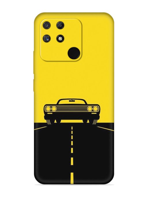 Classic Car Embossed Soft Silicone Case for Realme Narzo 50A