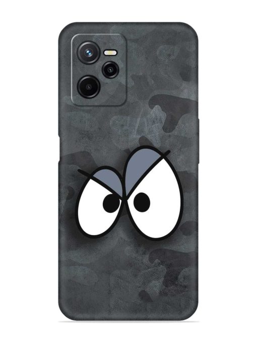 Big Eyes Night Mode Embossed Soft Silicone Case for Realme Narzo 50A Prime Zapvi