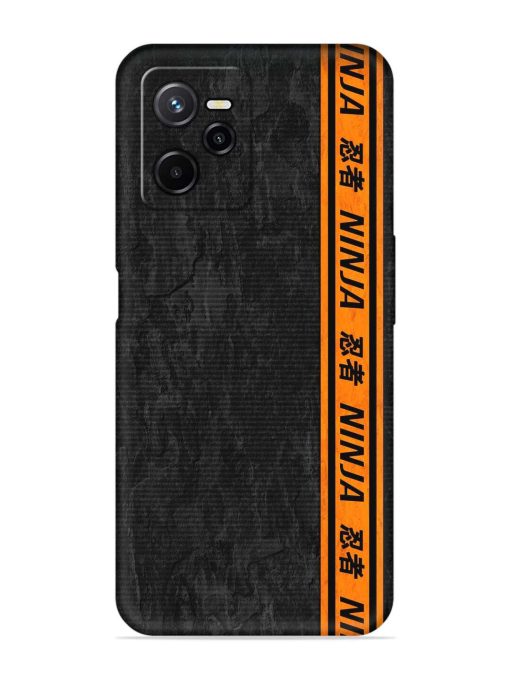 Ninja Srtips Embossed Soft Silicone Case for Realme Narzo 50A Prime