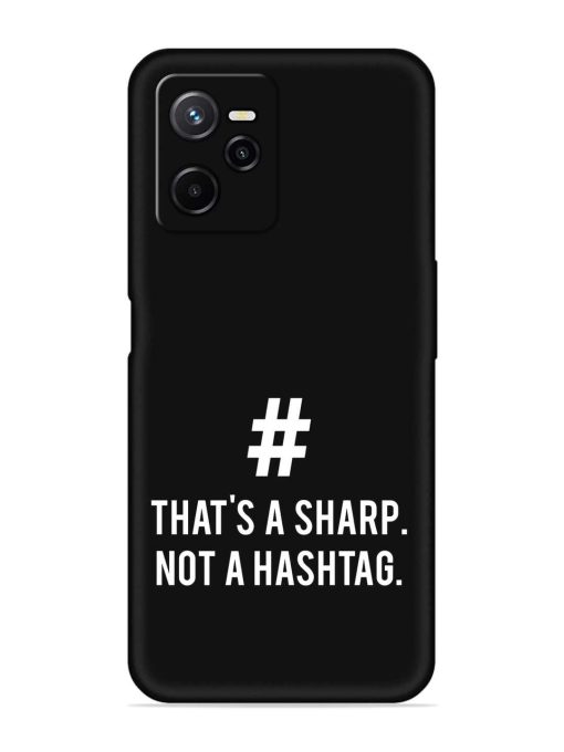 Thats Sharp Not Embossed Soft Silicone Case for Realme Narzo 50A Prime