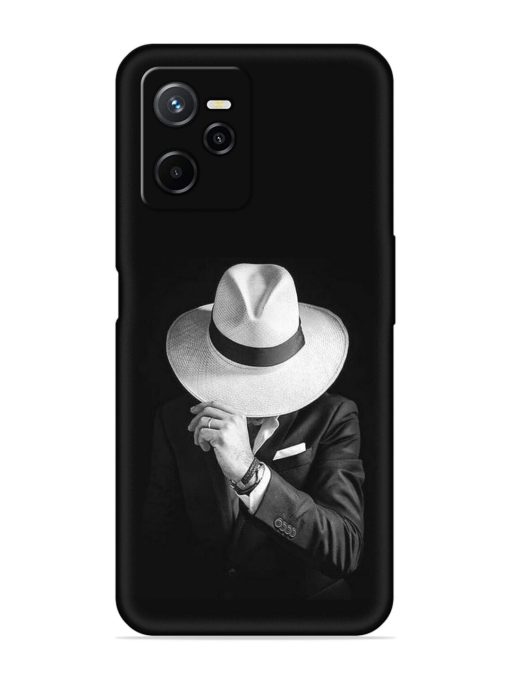 Men Under Hat Embossed Soft Silicone Case for Realme Narzo 50A Prime Zapvi