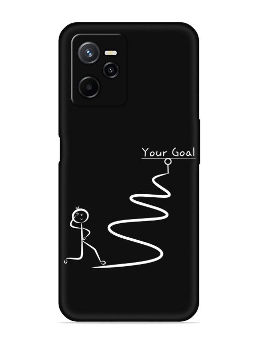 Your Goal Embossed Soft Silicone Case for Realme Narzo 50A Prime Zapvi