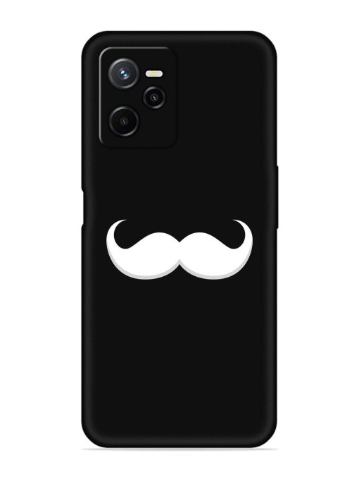 Mustache Vector Embossed Soft Silicone Case for Realme Narzo 50A Prime Zapvi