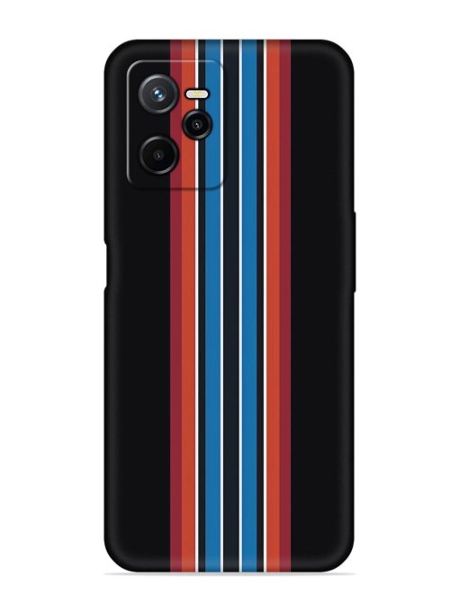 Vertical Strips Embossed Soft Silicone Case for Realme Narzo 50A Prime