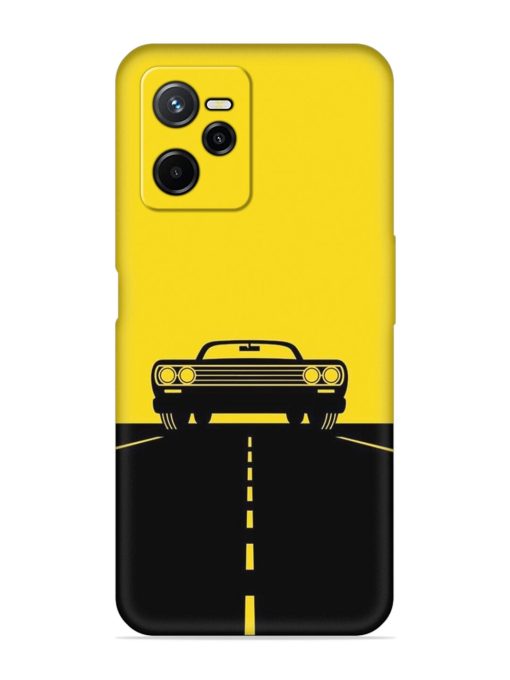 Classic Car Embossed Soft Silicone Case for Realme Narzo 50A Prime