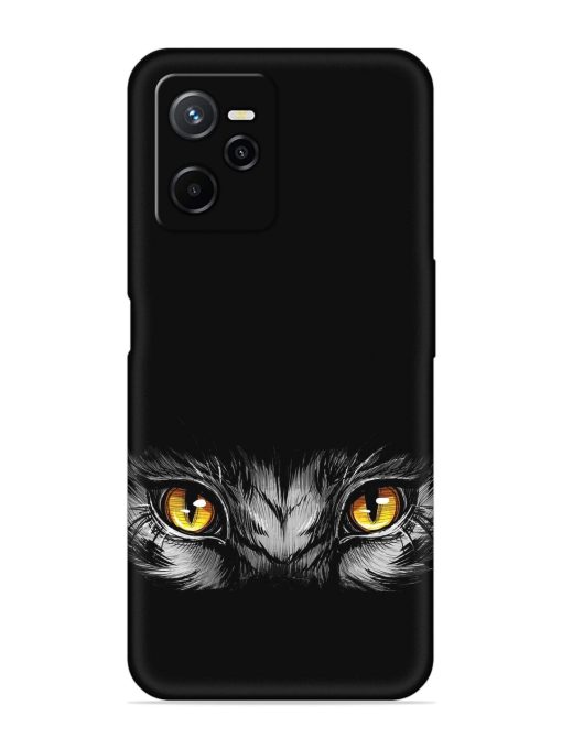 Scary Eye Embossed Soft Silicone Case for Realme Narzo 50A Prime