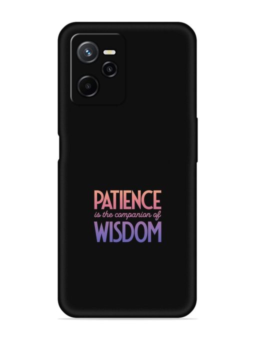 Patience Is The Embossed Soft Silicone Case for Realme Narzo 50A Prime