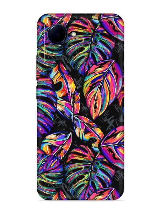 Tropical Seamless Vector Embossed Soft Silicone Case for Realme Narzo 50I Prime Zapvi