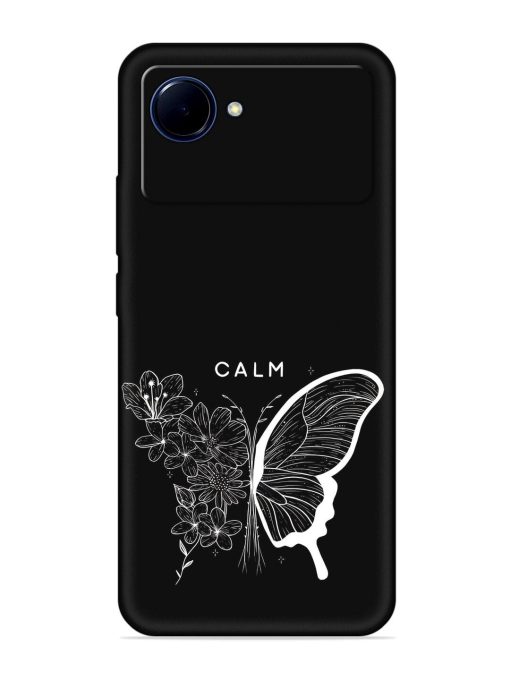 Calm Embossed Soft Silicone Case for Realme Narzo 50I Prime