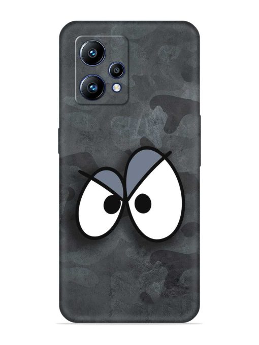 Big Eyes Night Mode Embossed Soft Silicone Case for Realme Narzo 50 Pro Zapvi