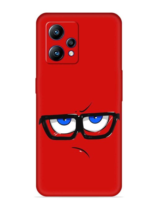 Rad Angry Face Embossed Soft Silicone Case for Realme Narzo 50 Pro Zapvi