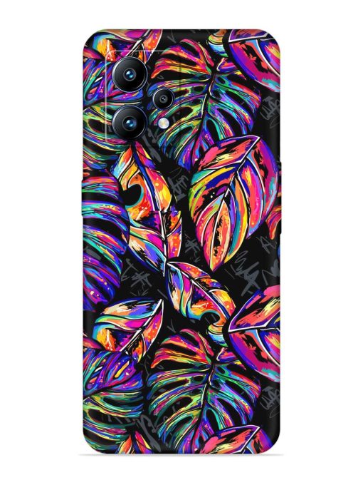 Tropical Seamless Vector Embossed Soft Silicone Case for Realme Narzo 50 Pro Zapvi