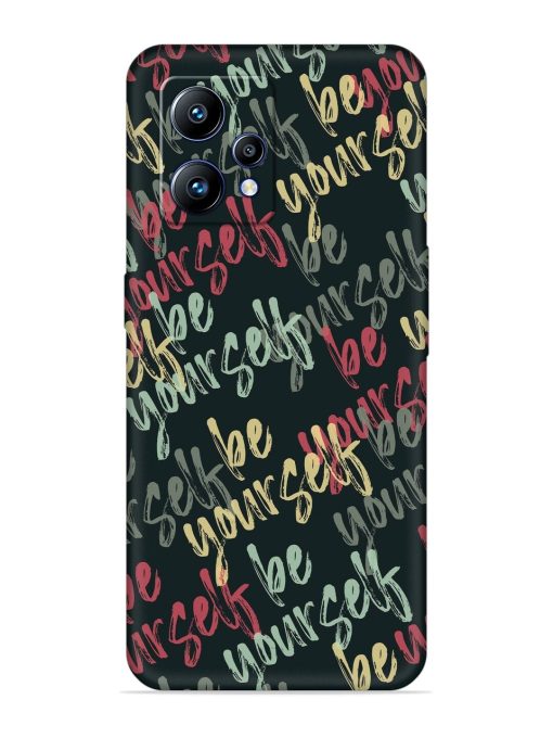 Yourself Seamless Embossed Soft Silicone Case for Realme Narzo 50 Pro Zapvi