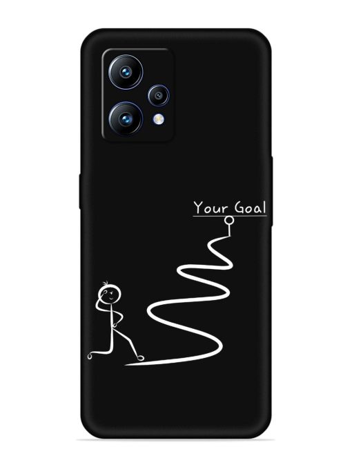 Your Goal Embossed Soft Silicone Case for Realme Narzo 50 Pro Zapvi