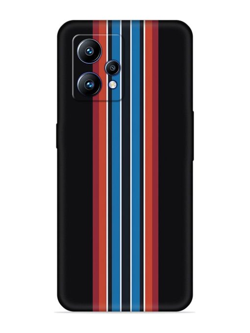 Vertical Strips Embossed Soft Silicone Case for Realme Narzo 50 Pro Zapvi