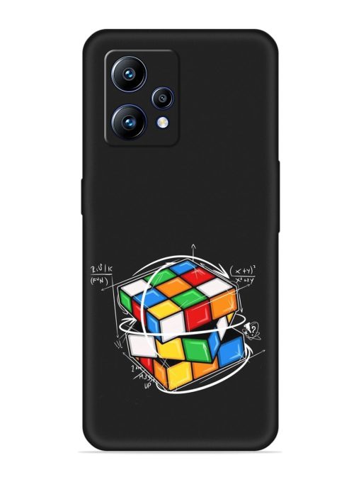 Cubik Vector Embossed Soft Silicone Case for Realme Narzo 50 Pro Zapvi