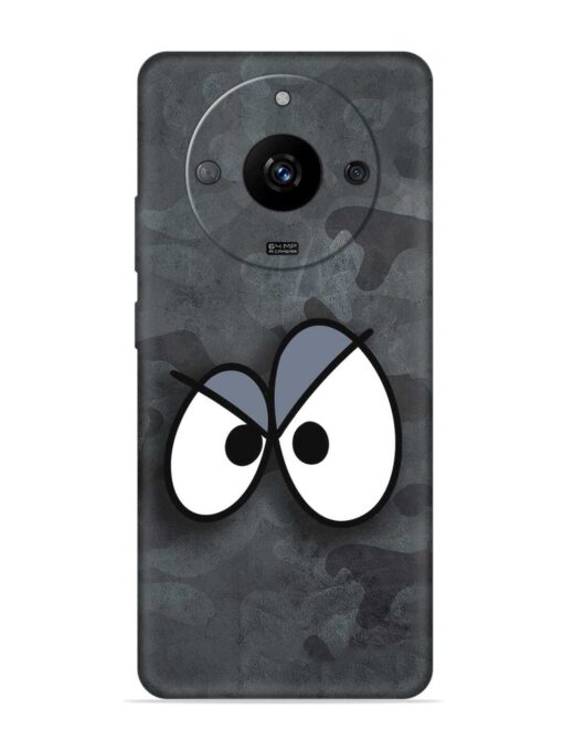 Big Eyes Night Mode Embossed Soft Silicone Case for Realme Narzo 60 (5G) Zapvi