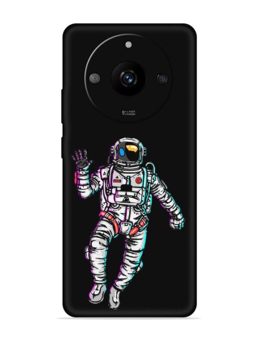 Spaceman Embossed Soft Silicone Case for Realme Narzo 60 (5G)