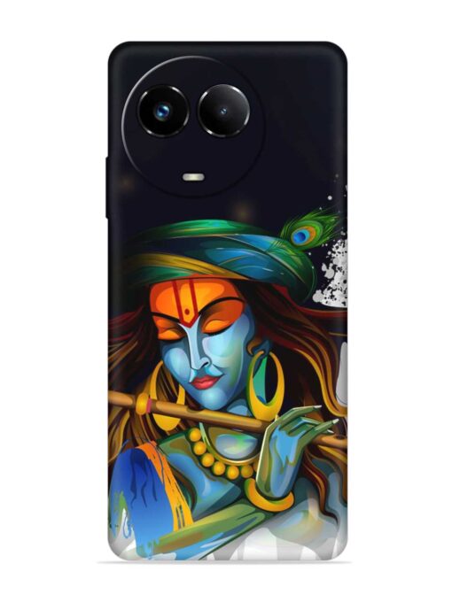 Krishna Art Embossed Soft Silicone Case for Realme Narzo 60X (5G) Zapvi