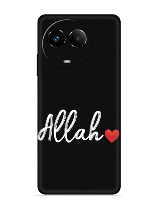 Allah Embossed Soft Silicone Case for Realme Narzo 60X (5G) Zapvi