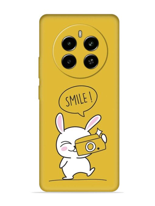 Hey Smile Please Embossed Soft Silicone Case for Realme Narzo 70 (5G) Zapvi