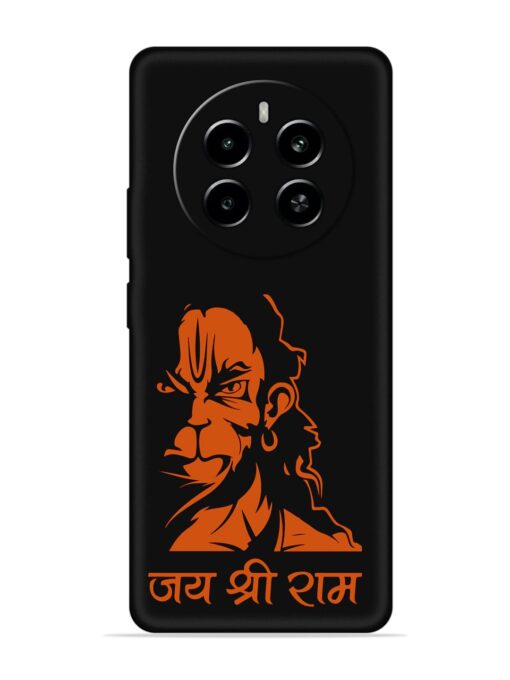 Angry Hanuman Embossed Soft Silicone Case for Realme Narzo 70 (5G) Zapvi