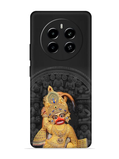 Indian Gold Hanuman Embossed Soft Silicone Case for Realme Narzo 70 (5G) Zapvi