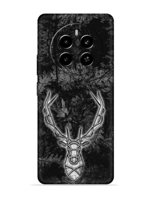 Ancient Deer Embossed Soft Silicone Case for Realme Narzo 70 (5G) Zapvi