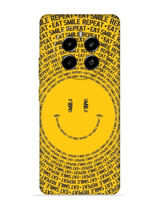 Smiley Embossed Soft Silicone Case for Realme Narzo 70 (5G) Zapvi