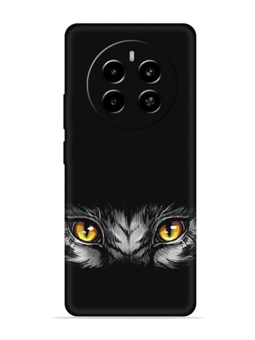 Scary Eye Embossed Soft Silicone Case for Realme Narzo 70 (5G)