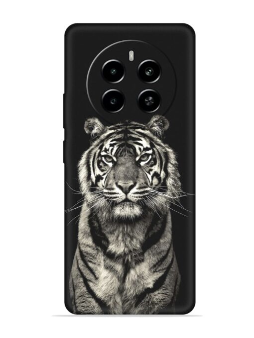 Tiger Art Embossed Soft Silicone Case for Realme Narzo 70 (5G) Zapvi