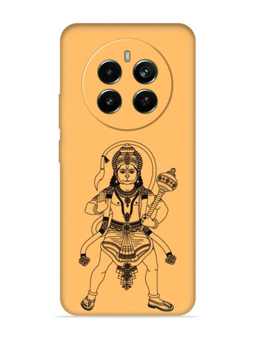 Indian God Hanuman Embossed Soft Silicone Case for Realme Narzo 70 Pro (5G) Zapvi