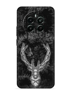 Ancient Deer Embossed Soft Silicone Case for Realme Narzo 70 Pro (5G)