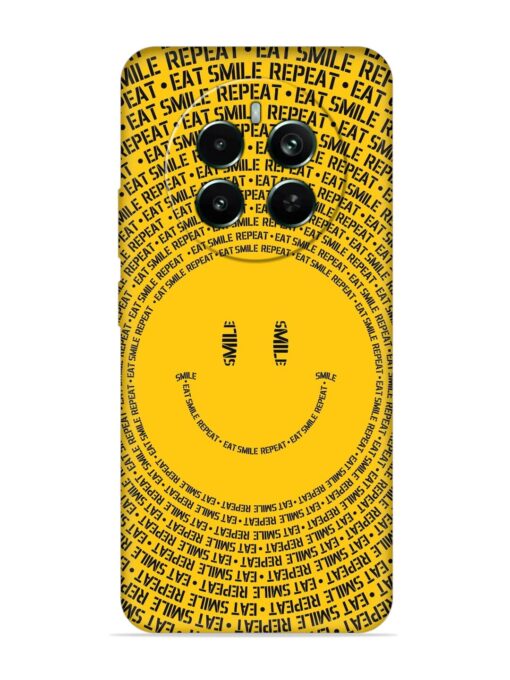 Smiley Embossed Soft Silicone Case for Realme Narzo 70 Pro (5G) Zapvi