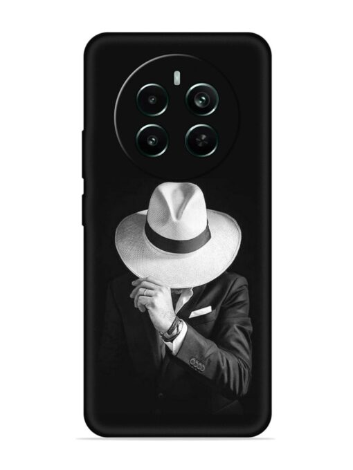 Men Under Hat Embossed Soft Silicone Case for Realme Narzo 70 Pro (5G) Zapvi