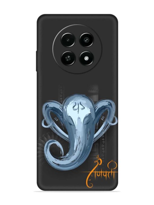 Illustration Lord Ganpati Embossed Soft Silicone Case for Realme Narzo 70X (5G) Zapvi