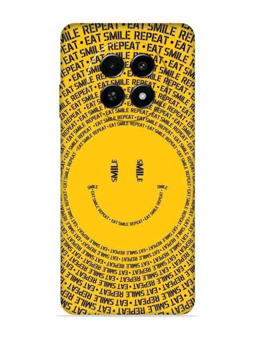 Smiley Embossed Soft Silicone Case for Realme Narzo 70X (5G) Zapvi