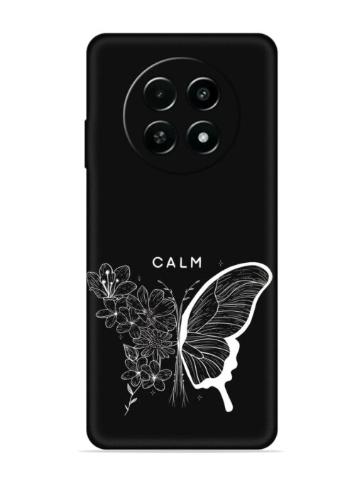 Calm Embossed Soft Silicone Case for Realme Narzo 70X (5G)