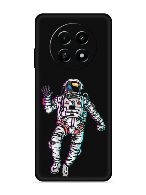 Spaceman Embossed Soft Silicone Case for Realme Narzo 70X (5G) Zapvi