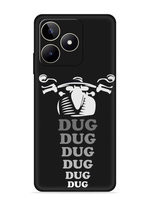 Dug Dug Dug Embossed Soft Silicone Case for Realme Narzo N53 Zapvi