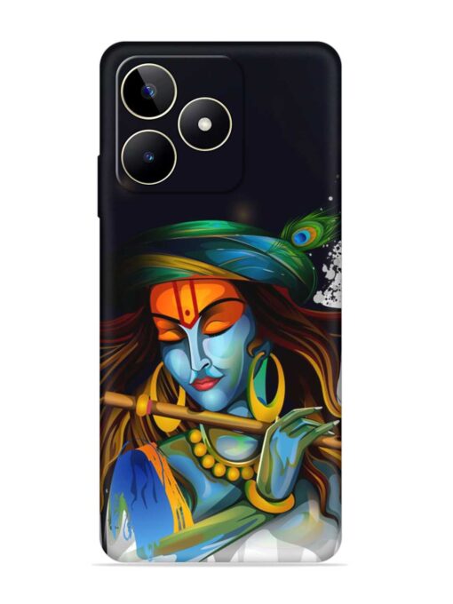 Krishna Art Embossed Soft Silicone Case for Realme Narzo N53 Zapvi