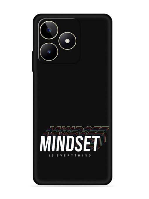 Mindset Everything Slogan Embossed Soft Silicone Case for Realme Narzo N53 Zapvi