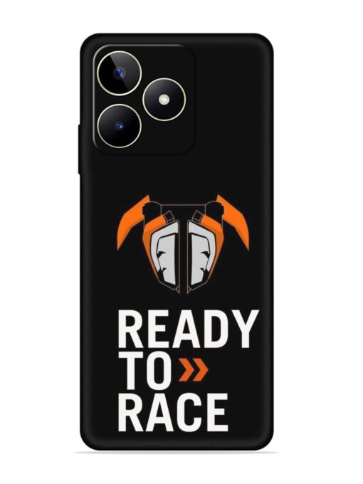 Ready To Race Embossed Soft Silicone Case for Realme Narzo N53 Zapvi