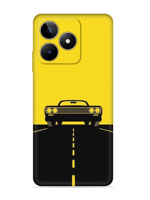 Classic Car Embossed Soft Silicone Case for Realme Narzo N53 Zapvi